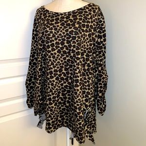 Leopard print sweater